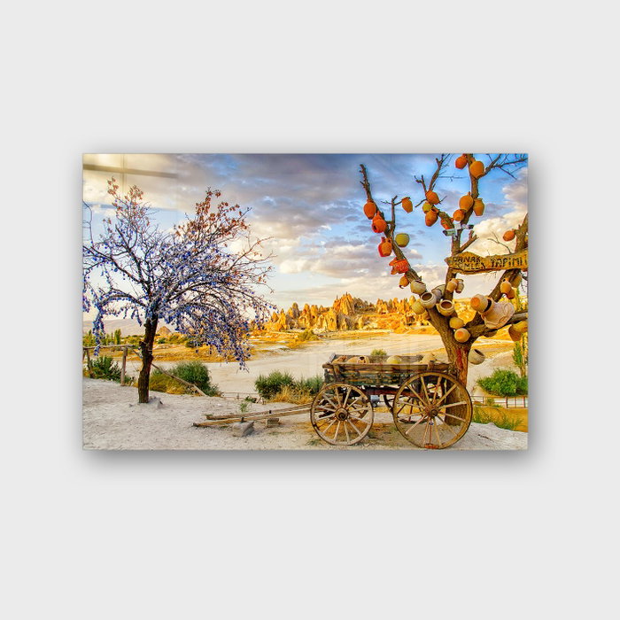 Wallity Cuadro decorativo de cristal templado Multicolor 50 x 70 cm Wallity Cuadro decorativo de cristal templado Multicolor 50 x 70 cm